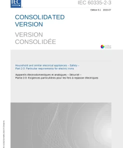 IEC 60335-2-3 Ed. 6.1 b:2015 pdf