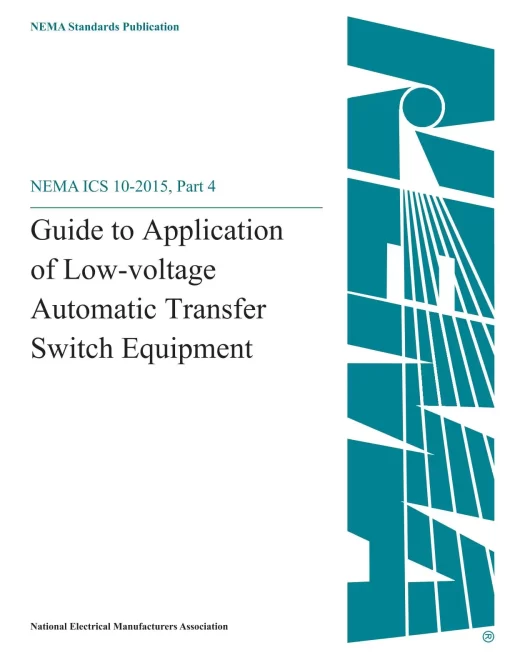 NEMA ICS 10-2015, Part 4 pdf