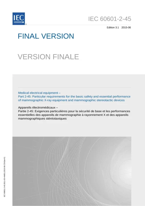 IEC 60601-2-45 Ed. 3.1 b:2015 pdf