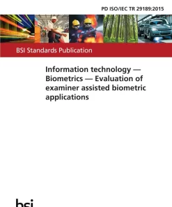 BS PD ISO/IEC TR 29189:2015 pdf