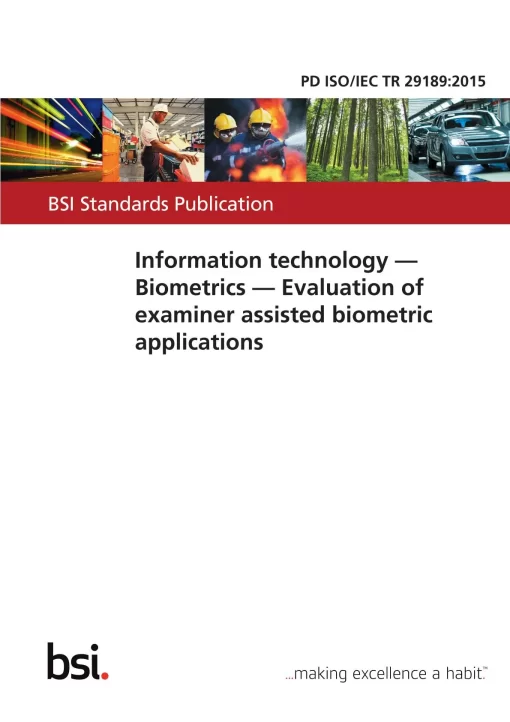 BS PD ISO/IEC TR 29189:2015 pdf