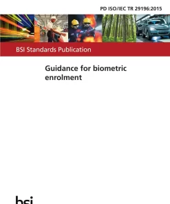 BS PD ISO/IEC TR 29196:2015 pdf