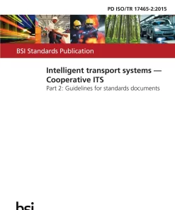 BS PD ISO/TR 17465-2:2015 pdf