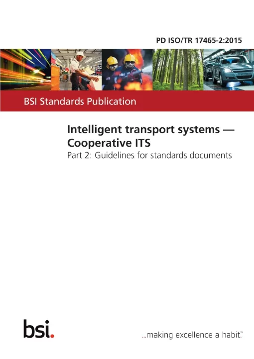 BS PD ISO/TR 17465-2:2015 pdf