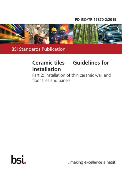 BS PD ISO/TR 17870-2:2015 pdf