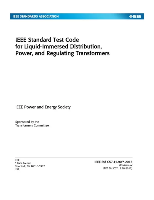 IEEE C57.12.90-2015 pdf