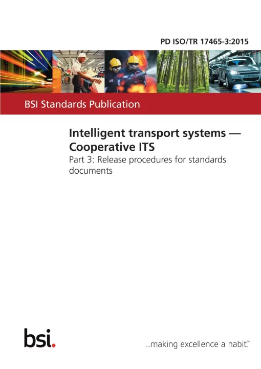 BS PD ISO/TR 17465-3:2015 pdf