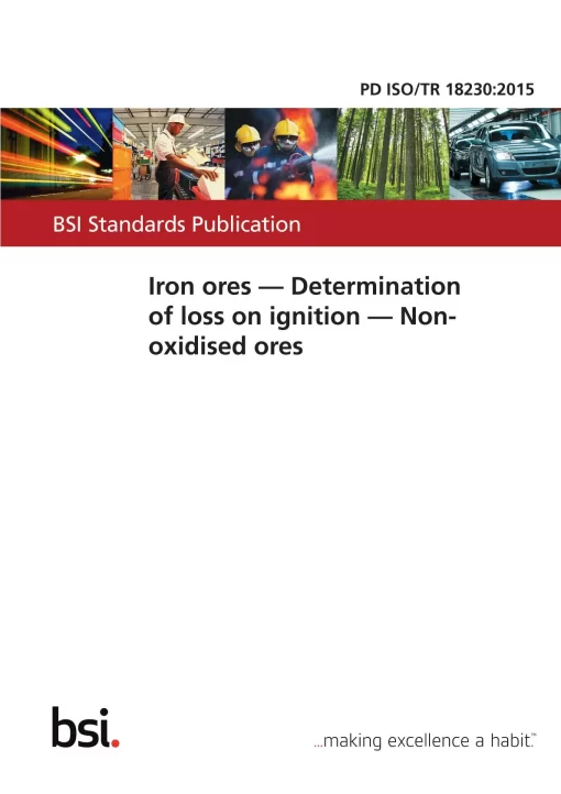 BS PD ISO/TR 18230:2015 pdf