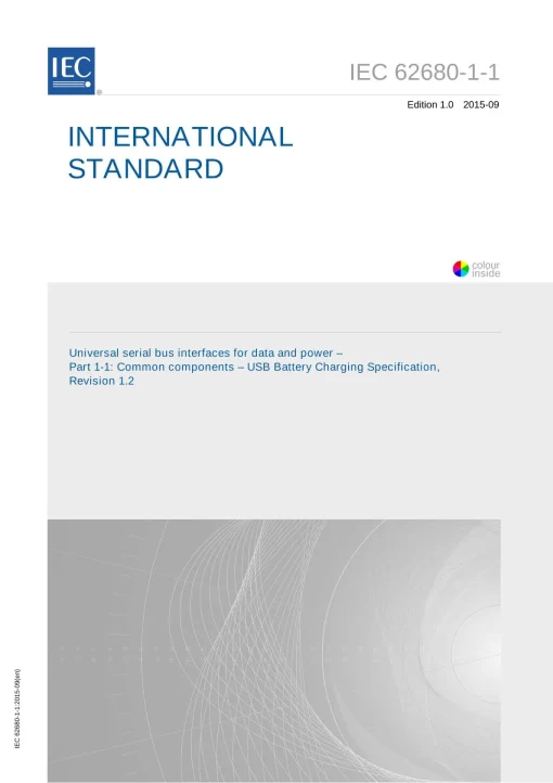 IEC 62680-1-1 Ed. 1.0 en:2015 pdf