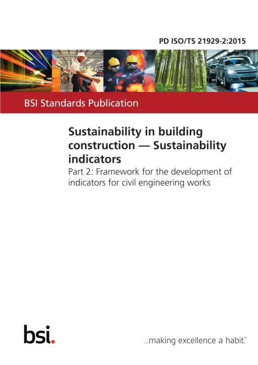 BS PD ISO/TS 21929-2:2015 pdf