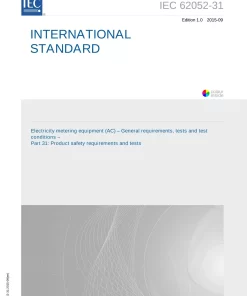 IEC 62052-31 Ed. 1.0 en:2015 pdf