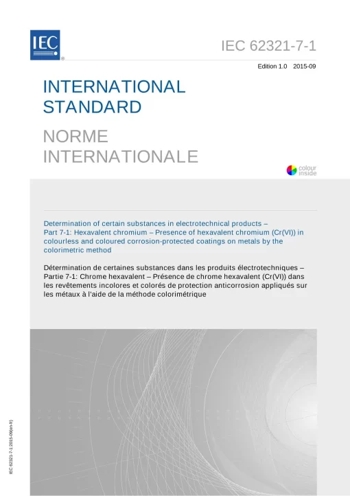 IEC 62321-7-1 Ed. 1.0 b:2015 pdf