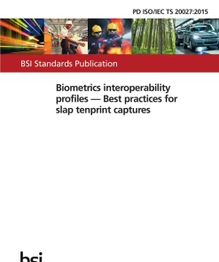 BS PD ISO/IEC TS 20027:2015 pdf