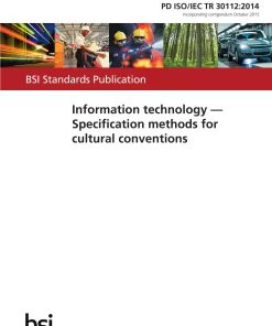 BS PD ISO/IEC TR 30112:2014 pdf