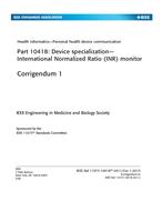 IEEE 11073-10418-2011/Cor 1-2015 pdf