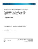 IEEE 11073-20601-2014/Cor 1-2015 pdf