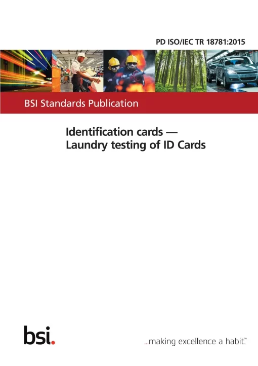 BS PD ISO/IEC TR 18781:2015 pdf