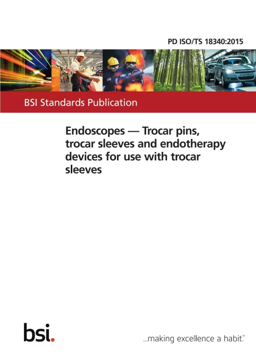 BS PD ISO/TS 18340:2015 pdf