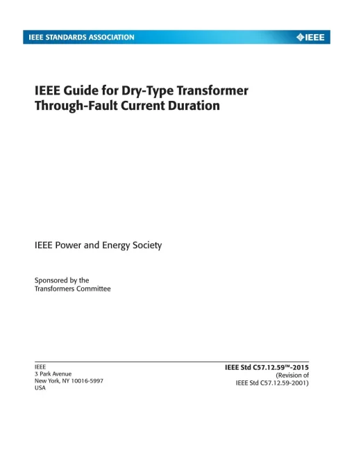 IEEE C57.12.59-2015 pdf