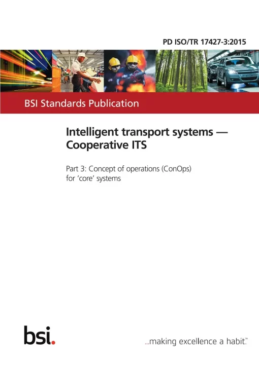 BS PD ISO/TR 17427-3:2015 pdf