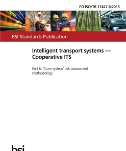 BS PD ISO/TR 17427-6:2015 pdf