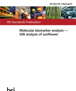 BS PD ISO/TR 17622:2015 pdf