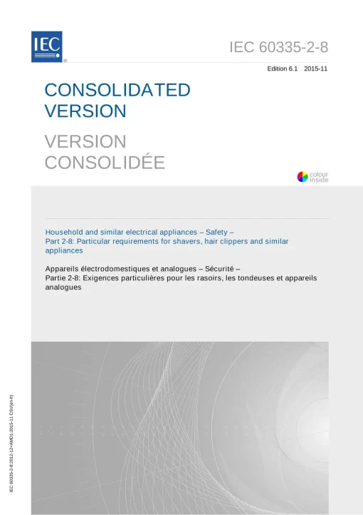 IEC 60335-2-8 Ed. 6.1 b:2015 pdf