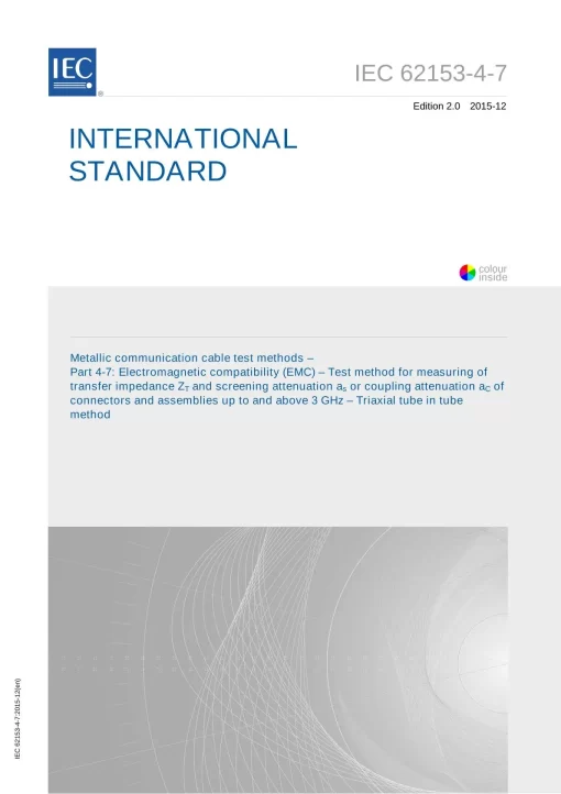 IEC 62153-4-7 Ed. 2.0 en:2015 pdf