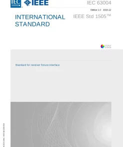 IEC 63004 Ed. 1.0 en:2015 pdf