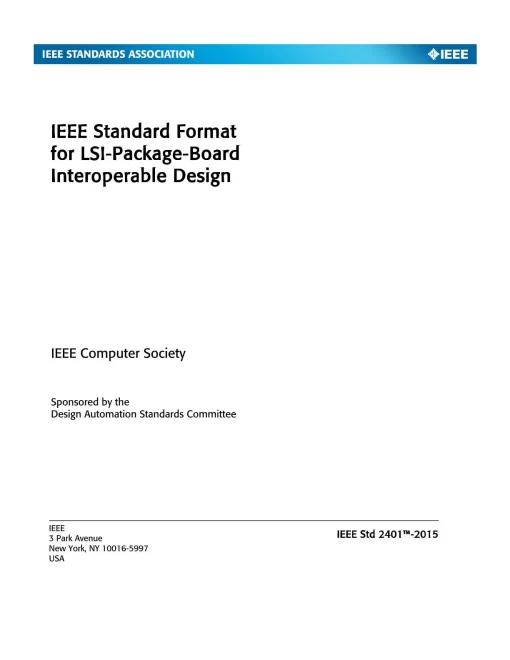 IEEE 2401-2015 pdf