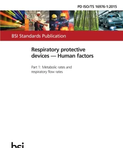 BS PD ISO/TS 16976-1:2015 pdf