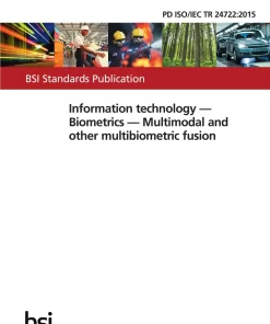 BS PD ISO/IEC TR 24722:2015 pdf