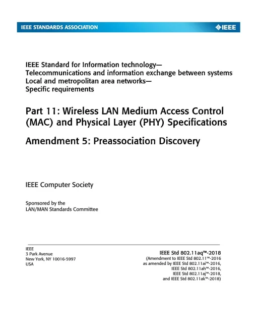 IEEE 802.11aq-2018 pdf