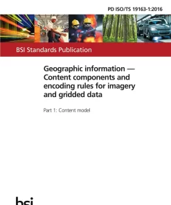 BS PD ISO/TS 19163-1:2016 pdf