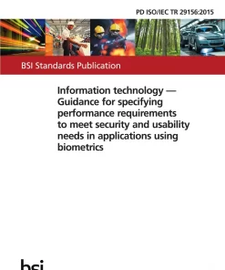 BS PD ISO/IEC TR 29156:2015 pdf