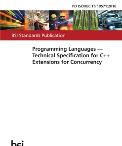 BS PD ISO/IEC TS 19571:2016 pdf