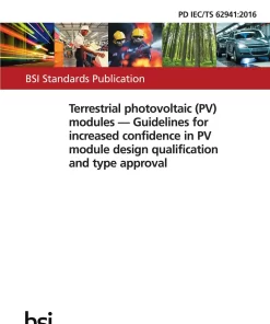 BS PD IEC/TS 62941:2016 pdf