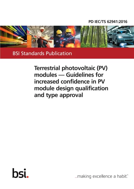 BS PD IEC/TS 62941:2016 pdf