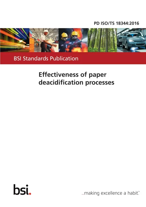 BS PD ISO/TS 18344:2016 pdf