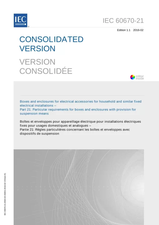 IEC 60670-21 Ed. 1.1 b:2016 pdf