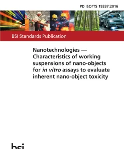 BS PD ISO/TS 19337:2016 pdf