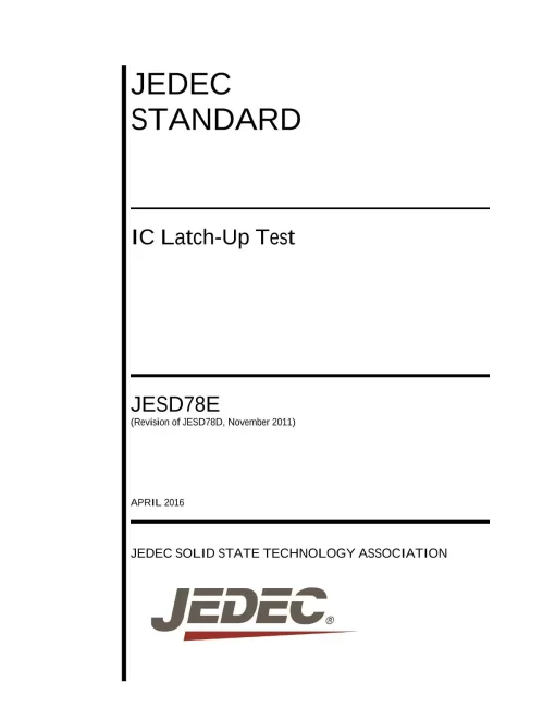 JEDEC JESD78E pdf