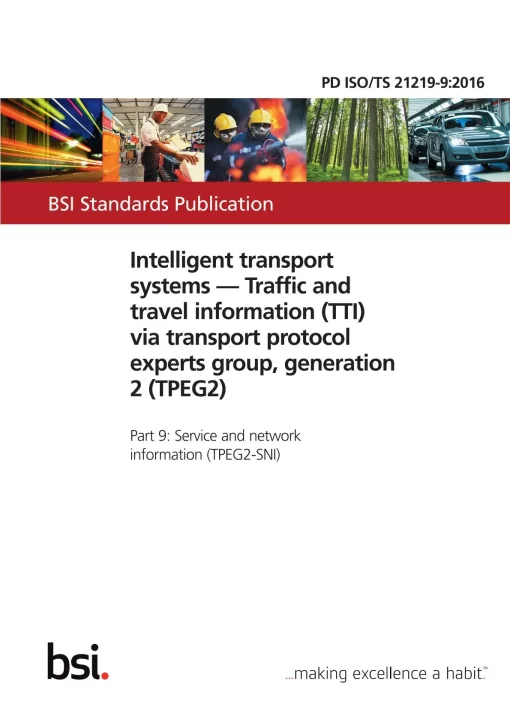 BS PD ISO/TS 21219-9:2016 pdf