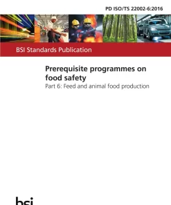 BS PD ISO/TS 22002-6:2016 pdf