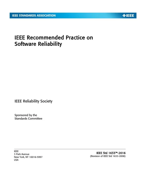 IEEE 1633-2016 pdf