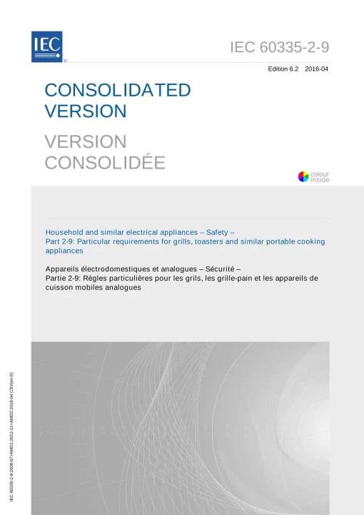 IEC 60335-2-9 Ed. 6.2 b:2016 pdf