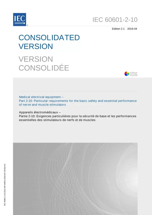 IEC 60601-2-10 Ed. 2.1 b:2016 pdf