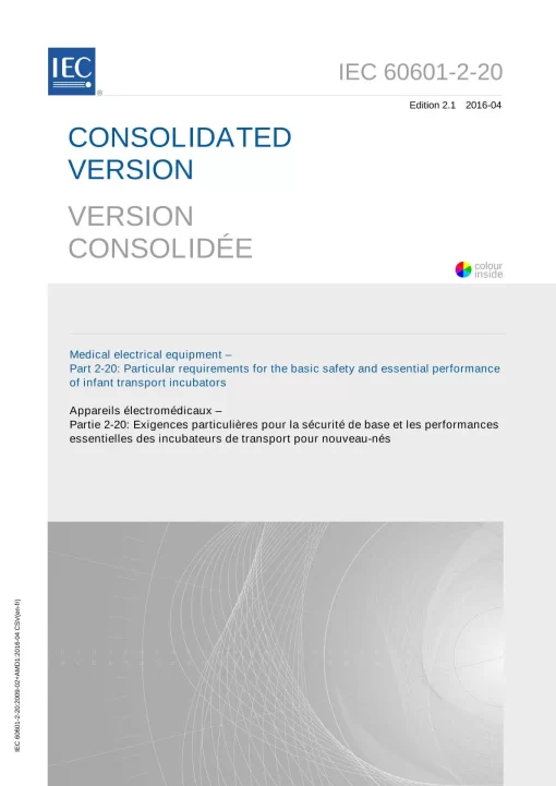 IEC 60601-2-20 Ed. 2.1 b:2016 pdf