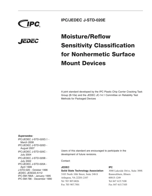 IPC J-STD-020E pdf