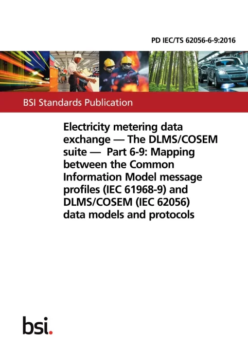 BS PD IEC/TS 62056-6-9:2016 pdf